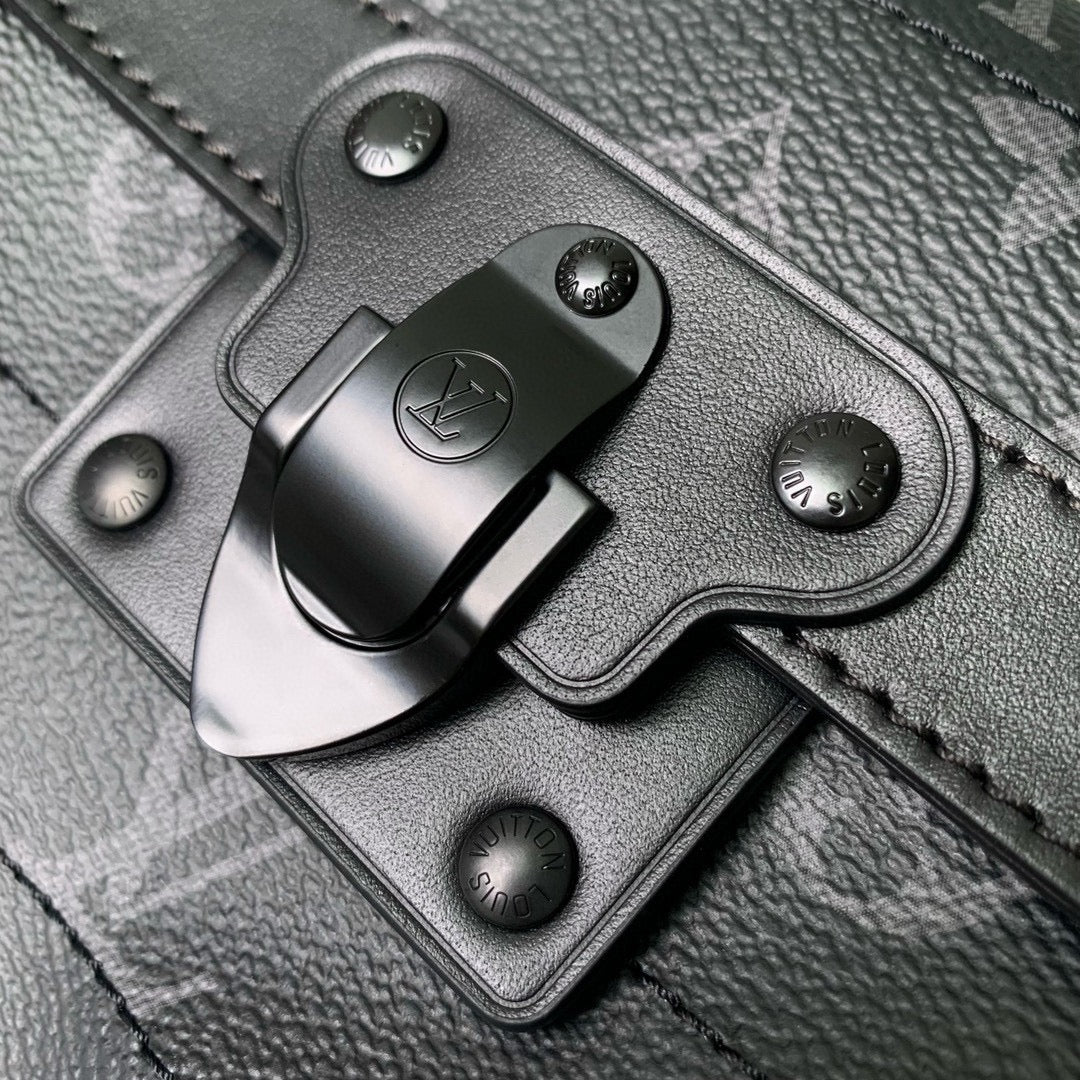 Luxury Monogram Soft Trunk Crossbody Bag - Designer Style Messenger Handbag
