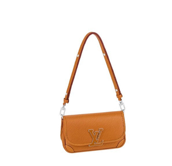 Louis Vuitton Buci Shoulder Bag - Gold Epi Leather - Tan