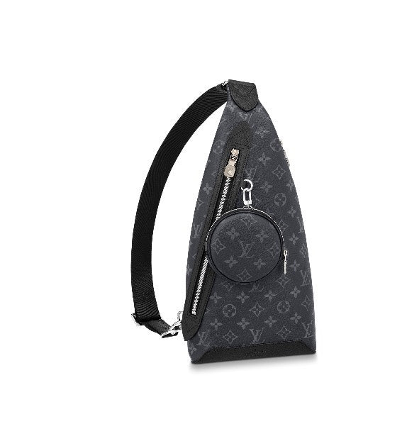 Louis Vuitton Duo Sling Bag - Monogram Eclipse Canvas - Men's Crossbody Bag