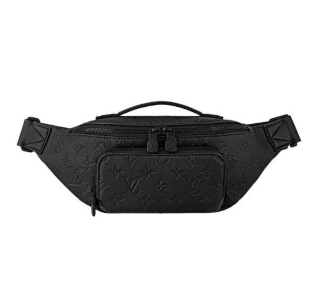 Louis Vuitton Discovery Bumbag PM Monogram Shadow Leather - Black