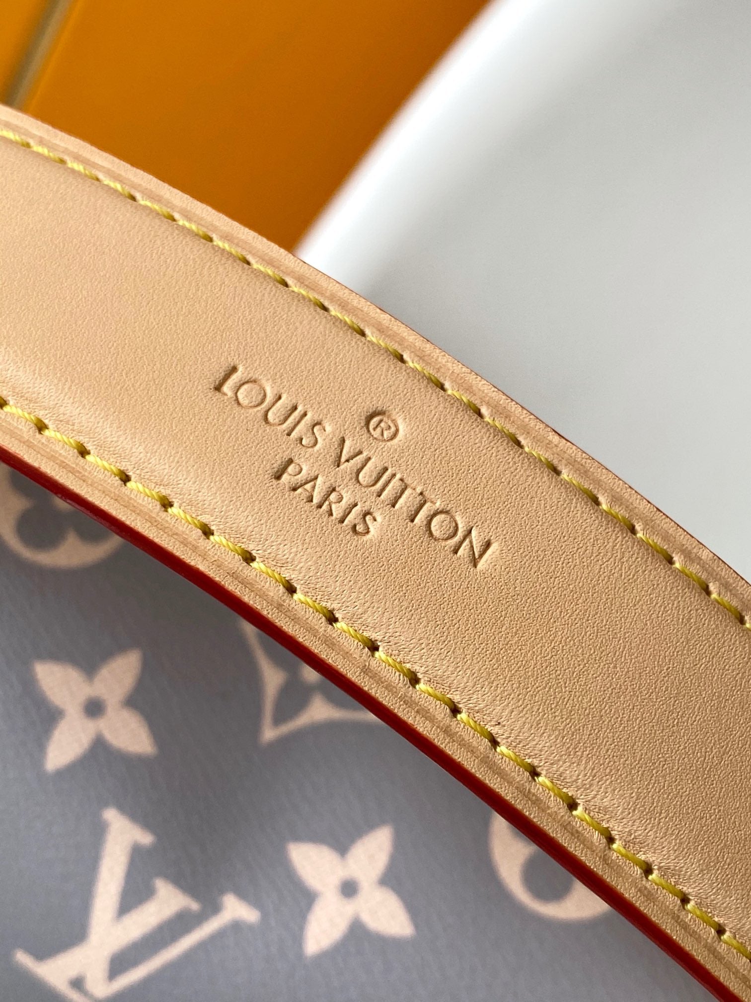 Louis Vuitton Side Trunk PM Monogram Denim Handbag - Blue/Grey