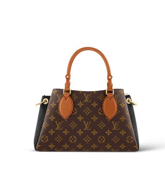 Louis Vuitton Vavin PM Monogram Canvas & Leather Handbag - Brown/Black