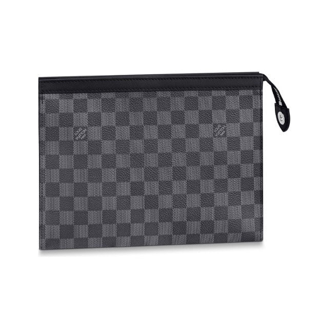 Louis Vuitton Damier Graphite Canvas Pochette Voyage MM - Grey/Black