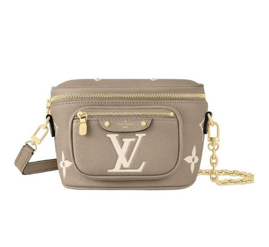 Louis Vuitton Monogram Empreinte Bumbag - Tourterelle Beige Leather