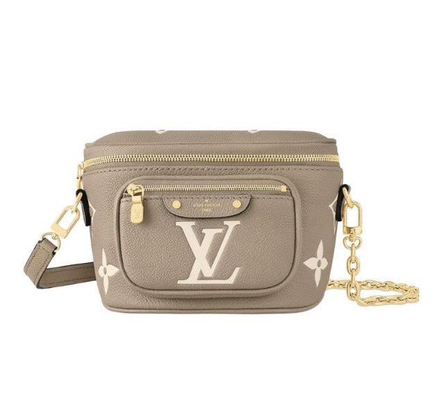 Louis Vuitton Monogram Empreinte Bumbag - Tourterelle Beige Leather