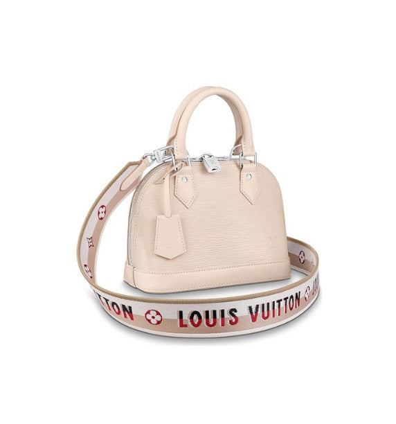 Louis Vuitton Alma BB Bag in Epi Leather - Quartz Pink