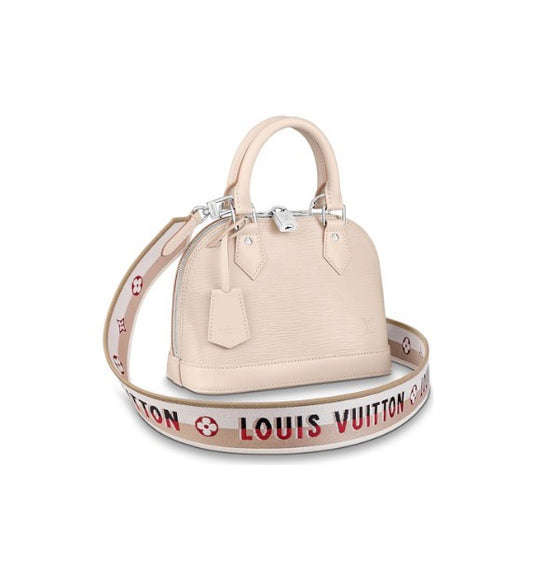 Louis Vuitton Alma BB Bag in Epi Leather - Quartz Pink