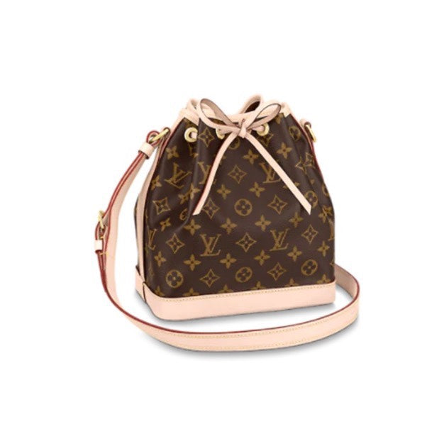Louis Vuitton Nano Noé Monogram Canvas Crossbody Bucket Bag