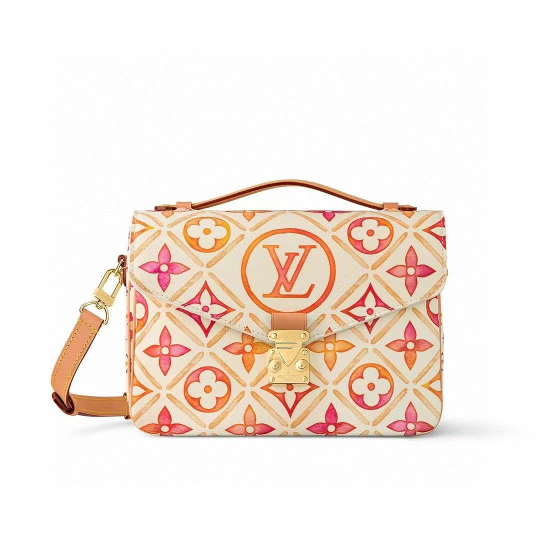 Louis Vuitton Pochette Metis Monogram Gradient Crossbody Bag - Multicolor