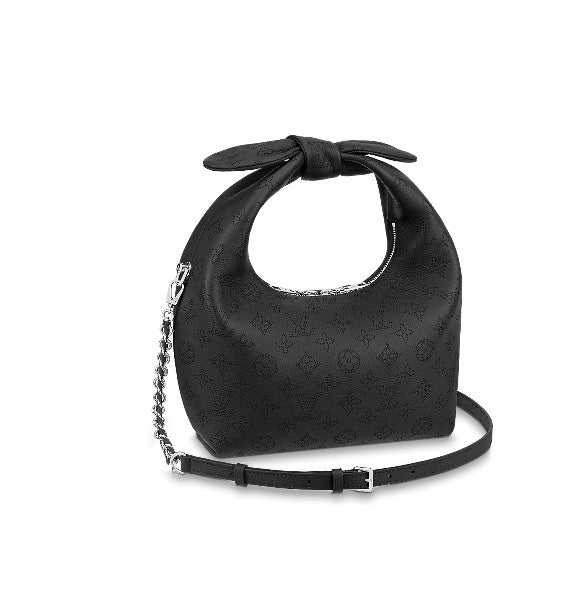 Louis Vuitton Atlantis BB Monogram Empreinte Leather Handbag - Black