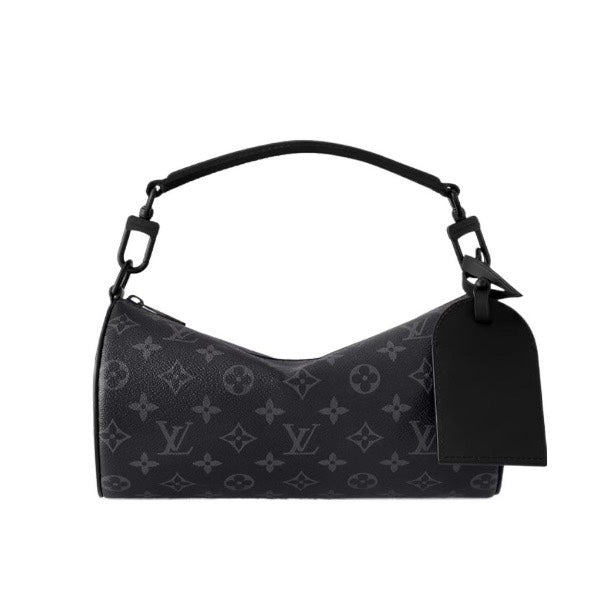 Louis Vuitton Monogram Eclipse Polochon Bag - Black Men's Crossbody
