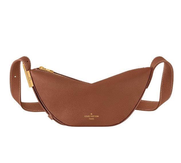 Louis Vuitton Atlantis BB Bag - Caramel Grained Leather Shoulder Bag