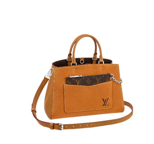Louis Vuitton Marelle Tote BB Epi Leather Handbag - Honey Gold
