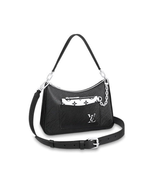 Louis Vuitton Marelle Handbag - Monogram Empreinte Leather Black