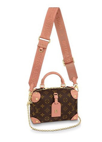 Louis Vuitton Monogram Valisette Tresor Bag - Brown/Pink