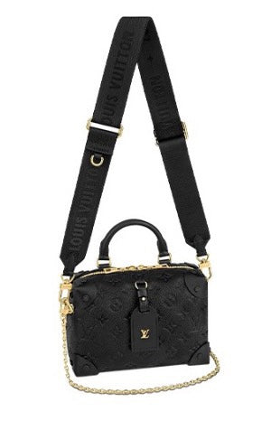 Louis Vuitton Monogram Empreinte Leather Vanity PM Bag - Black