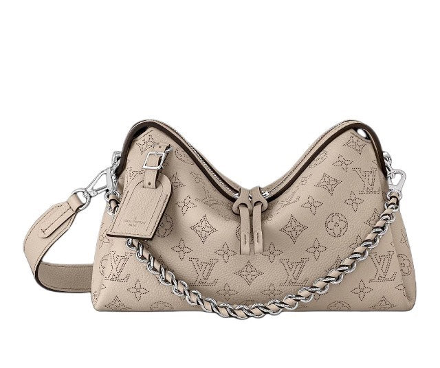 Louis Vuitton Boulogne Monogram Empreinte Leather Bag - Beige