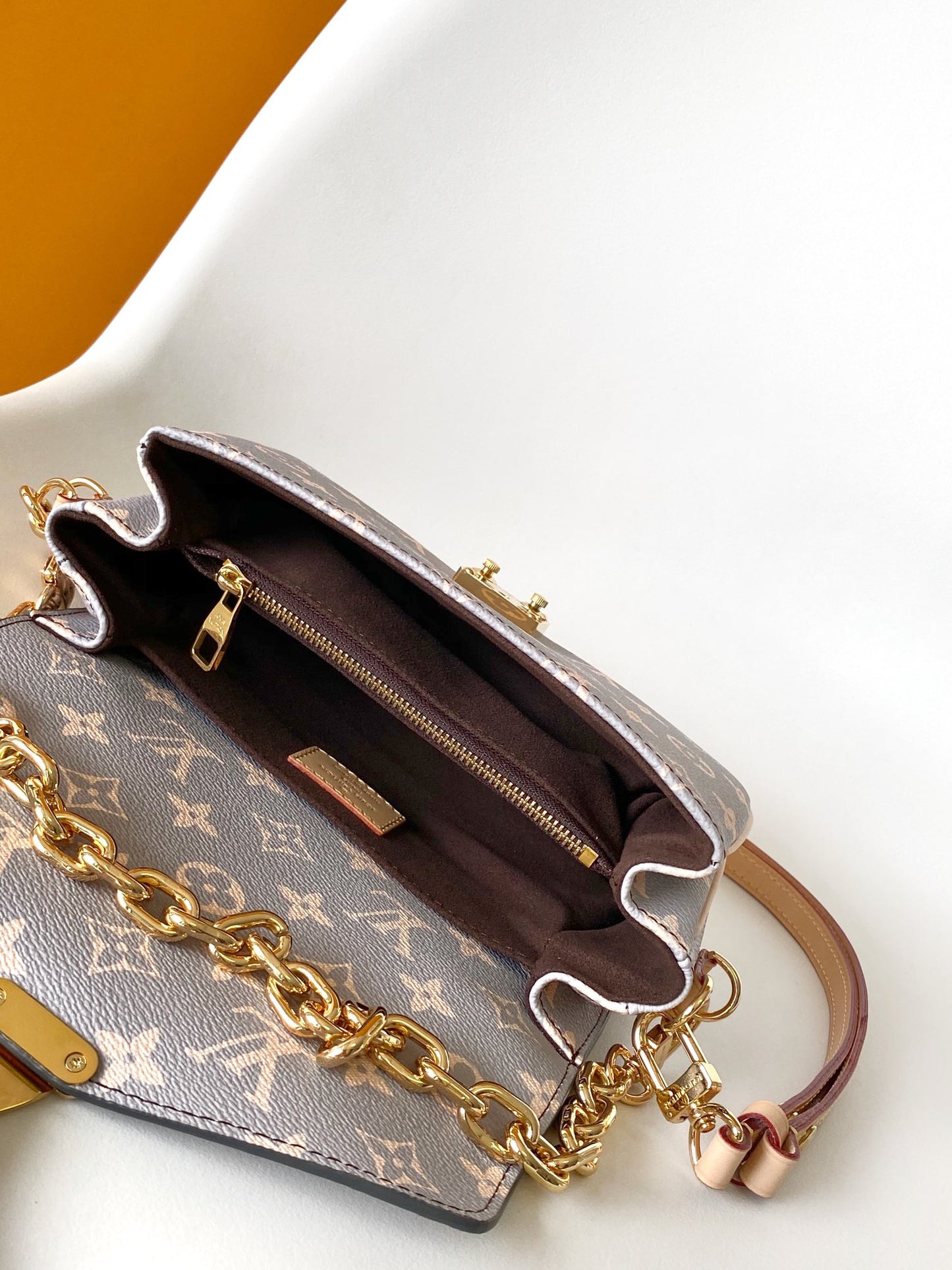 Louis Vuitton Pochette Métis Monogram Empreinte Leather Bag - Grey