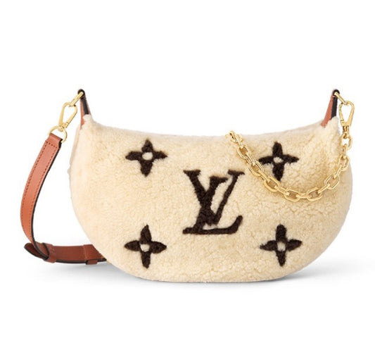 Louis Vuitton Monogram Shearling Loop Shoulder Bag