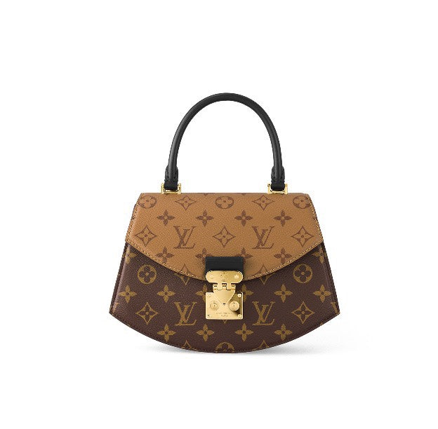 Louis Vuitton Tilcit Handbag Monogram and Monogram Reverse Canvas