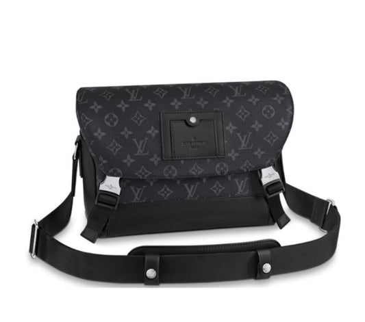 Louis Vuitton Messenger Voyager PM Monogram Eclipse Canvas Bag