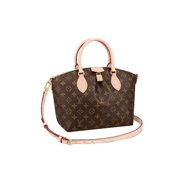 Louis Vuitton Boétie PM Monogram Canvas Handbag - Brown