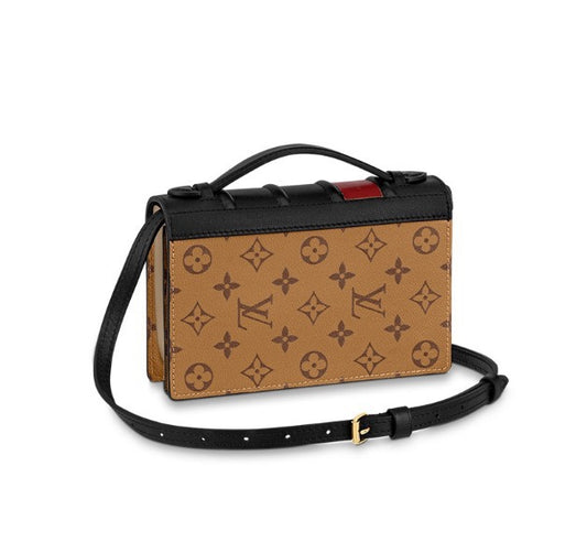Louis Vuitton Valisette Tresor Monogram Reverse Canvas Crossbody Bag