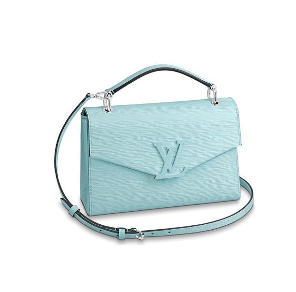 Louis Vuitton Cléry Epi Leather Handbag - Light Blue