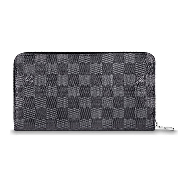 Louis Vuitton Damier Graphite Canvas Zippy XL Wallet - Black/Grey