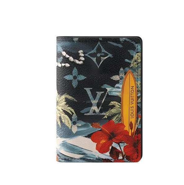 Louis Vuitton Limited Edition Tropical Surf Monogram Passport Cover