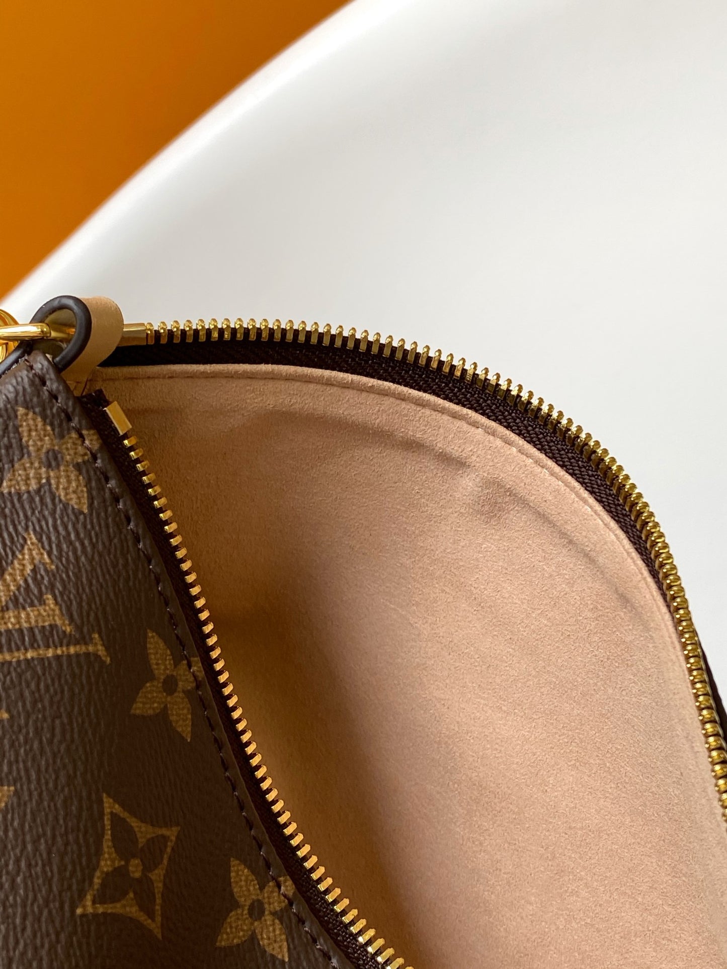 Louis Vuitton Monogram Canvas Star-Shaped Crossbody Bag with Gold Chain