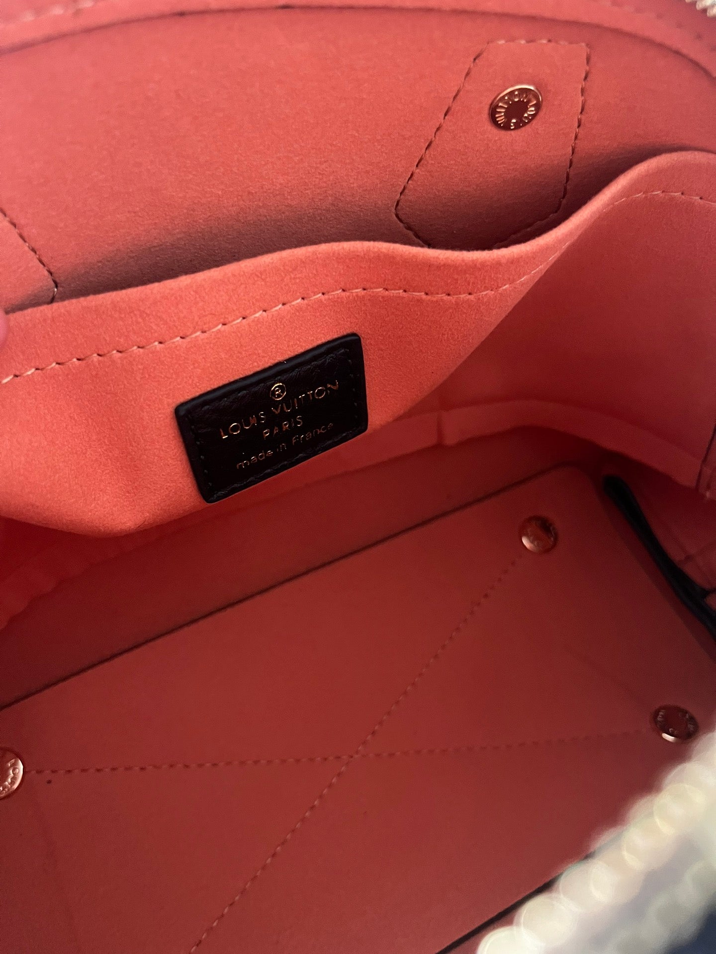 Louis Vuitton Alma BB Monogram Empreinte Leather Handbag - Noir