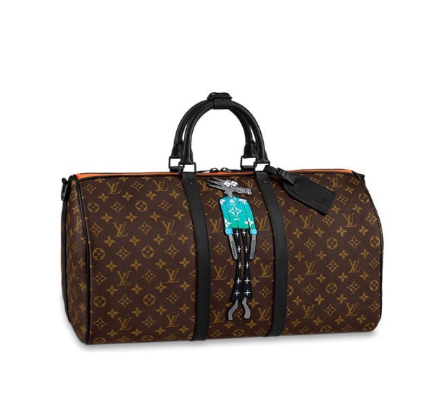 Louis Vuitton Keepall Bandoulière 50 Monogram Macassar - Zoooom With Friends