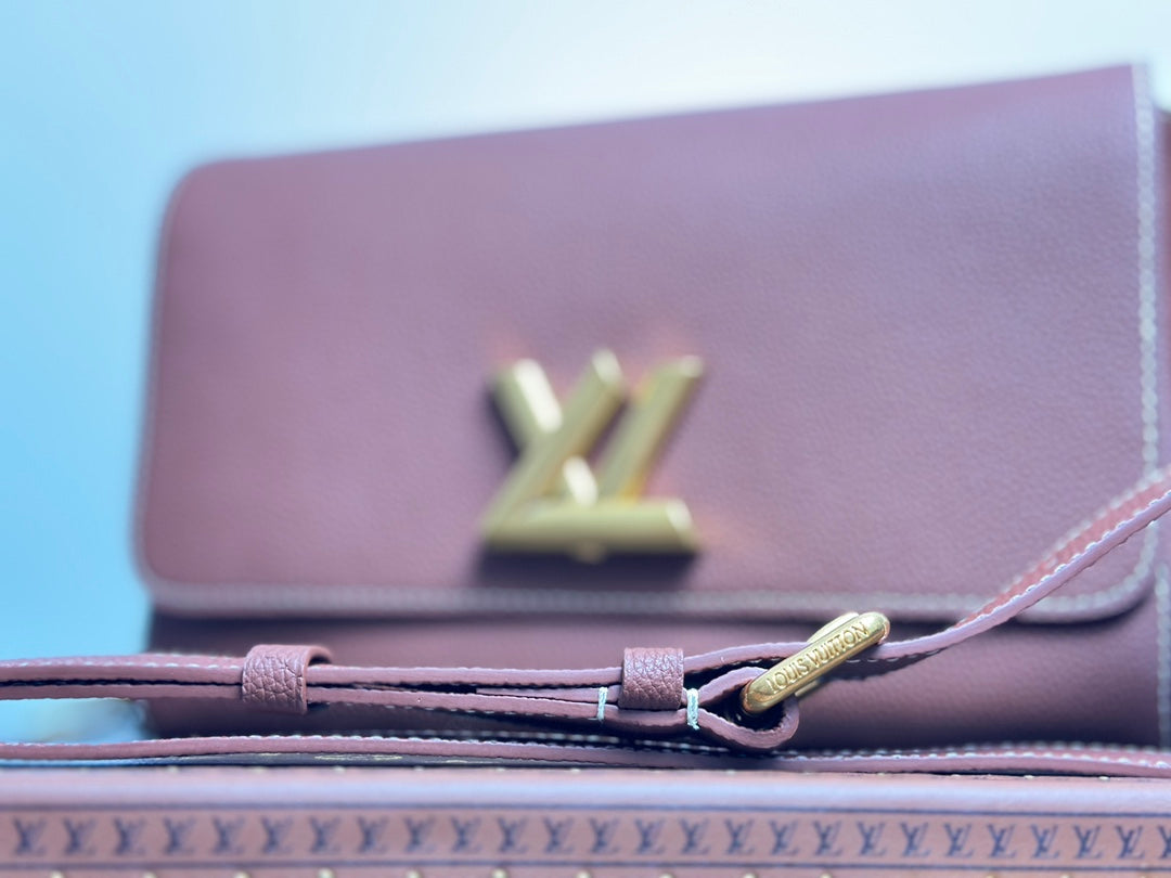 Louis Vuitton Twist One Handle Epi Leather Bag in Rose Poudre