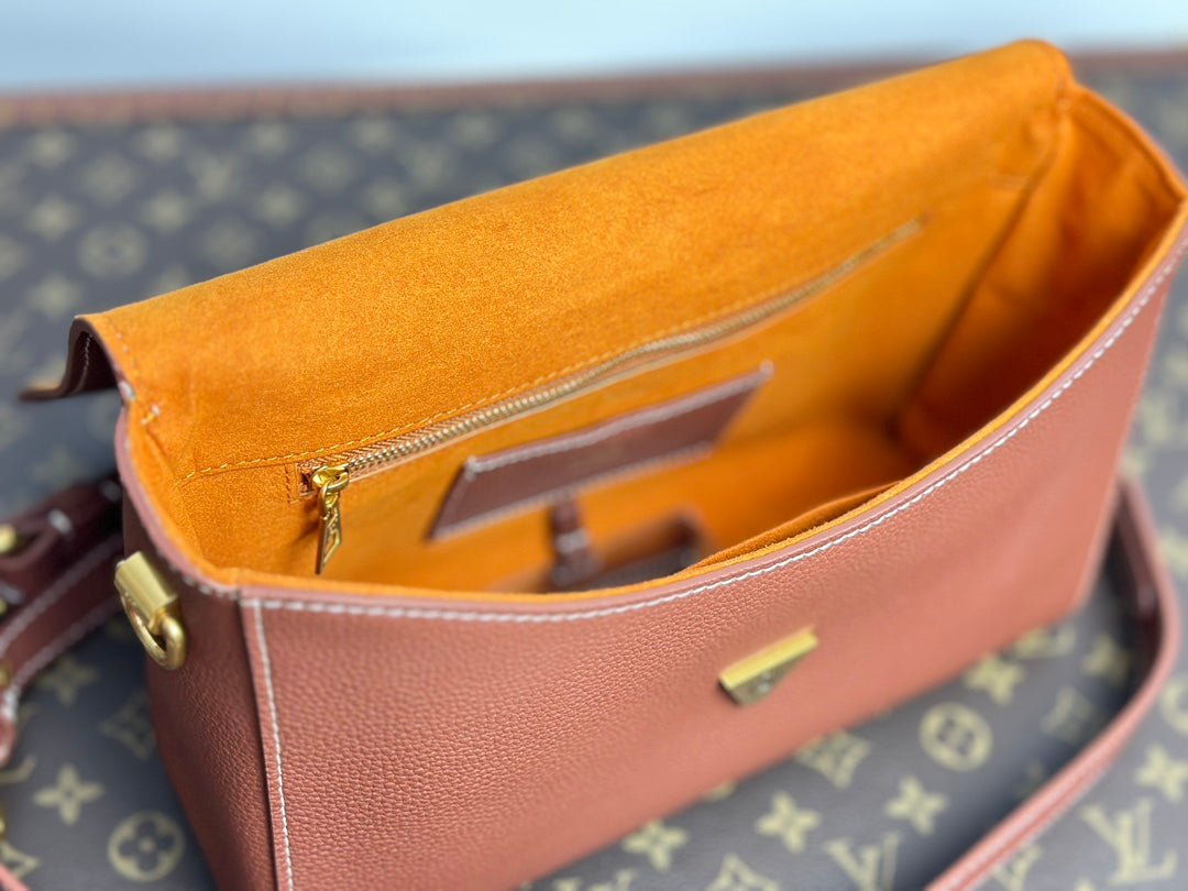 Louis Vuitton Twist One Handle Epi Leather Bag in Rose Poudre