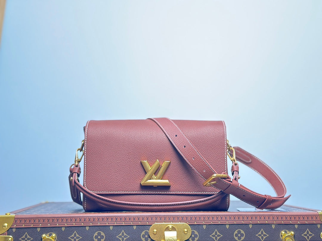 Louis Vuitton Twist One Handle Epi Leather Bag in Rose Poudre