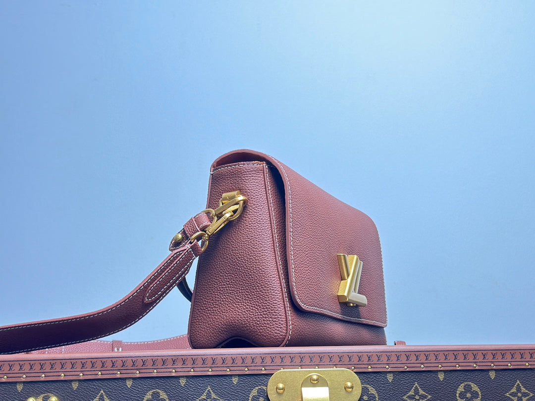 Louis Vuitton Twist One Handle Epi Leather Bag in Rose Poudre