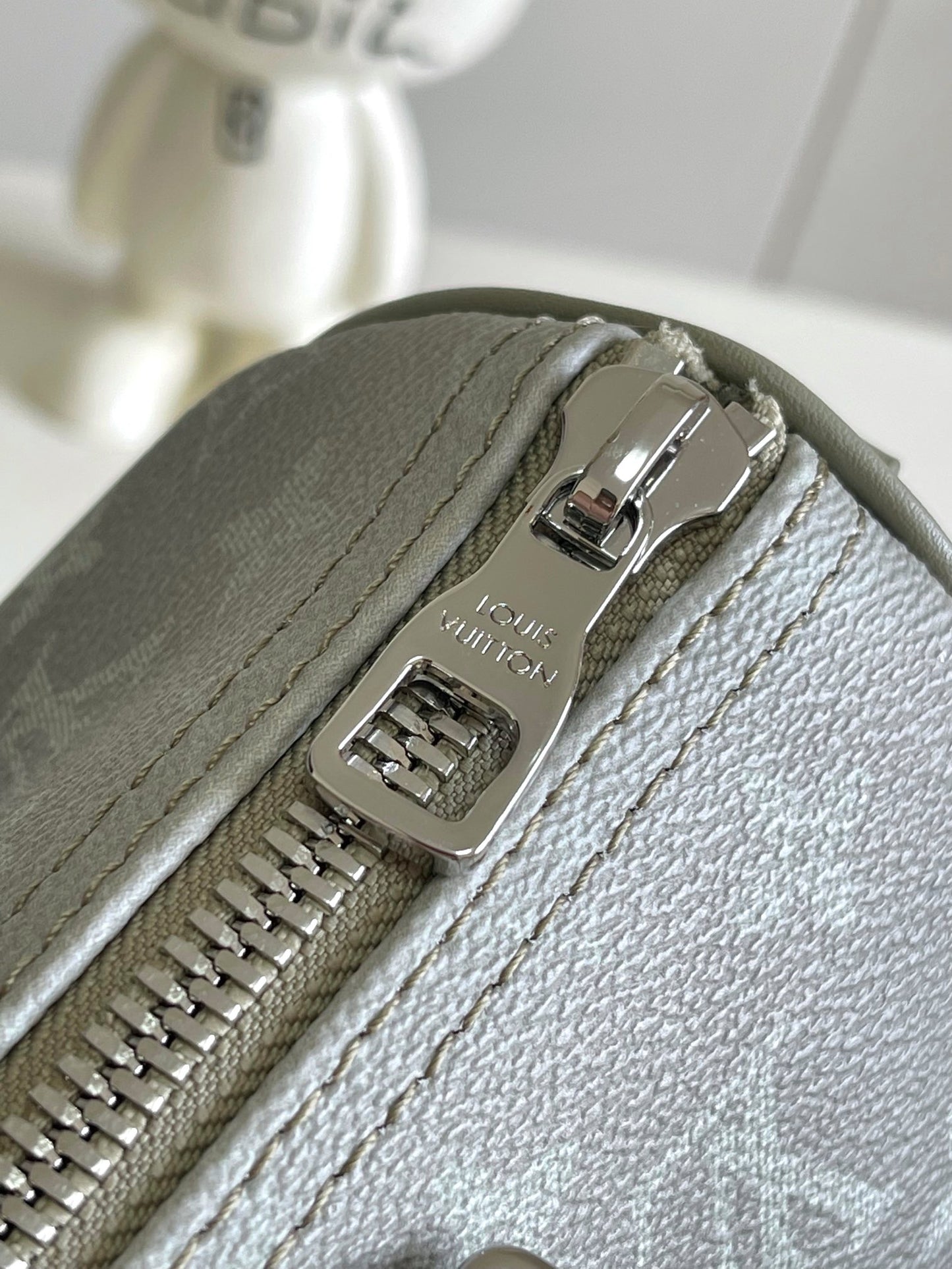 Louis Vuitton Sage Green Gradient Monogram Canvas Mini Duffle Crossbody Bag