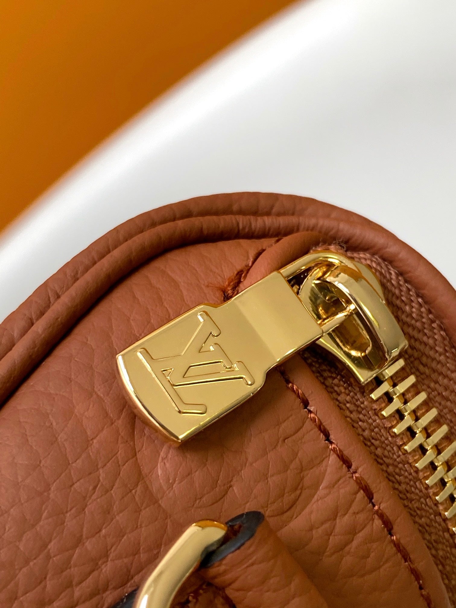 Louis Vuitton Mini Bumbag Monogram Empreinte Leather Cognac