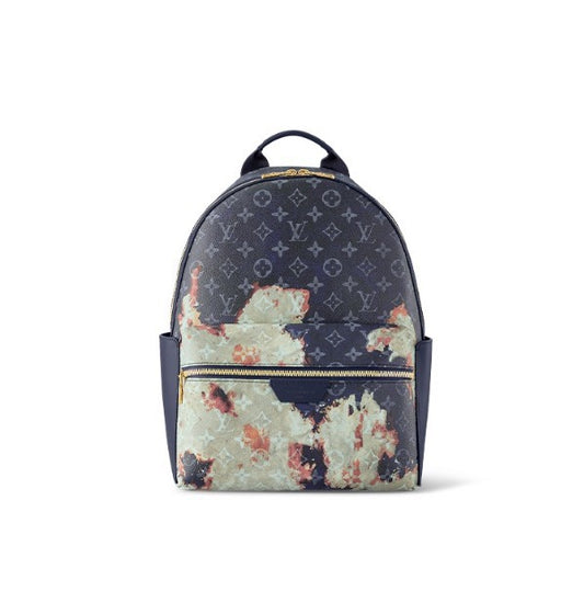 Louis Vuitton Monogram Watercolor Discovery Backpack PM Blue