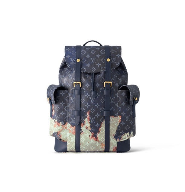 Louis Vuitton Christopher MM Backpack Monogram Dust Canvas