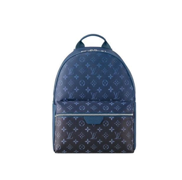 Louis Vuitton Discovery Backpack PM Monogram Shadow Leather Blue