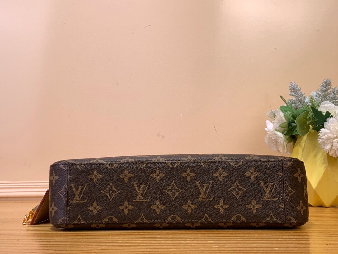 Louis Vuitton Loop Bag Monogram Canvas Shoulder Bag