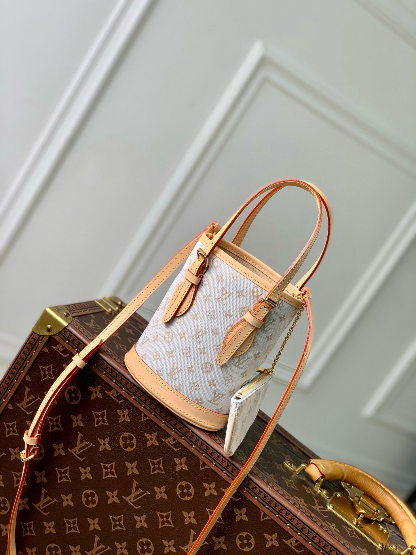 Louis Vuitton Monogram Canvas Nano Noé Bucket Bag - Luxury Handbag