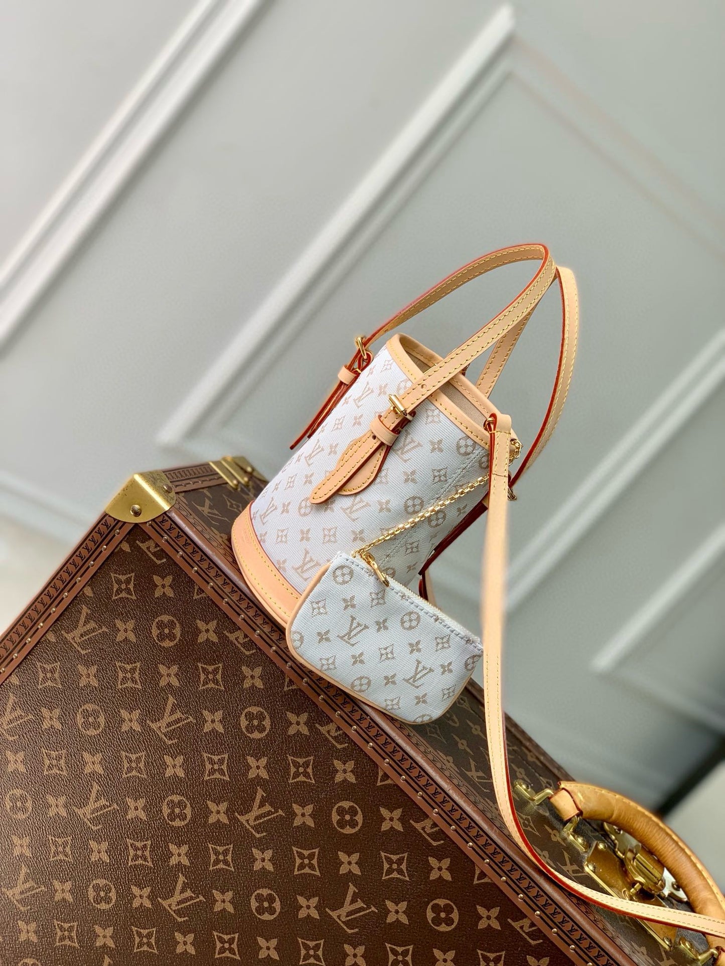 Louis Vuitton Monogram Canvas Nano Noé Bucket Bag - Luxury Handbag