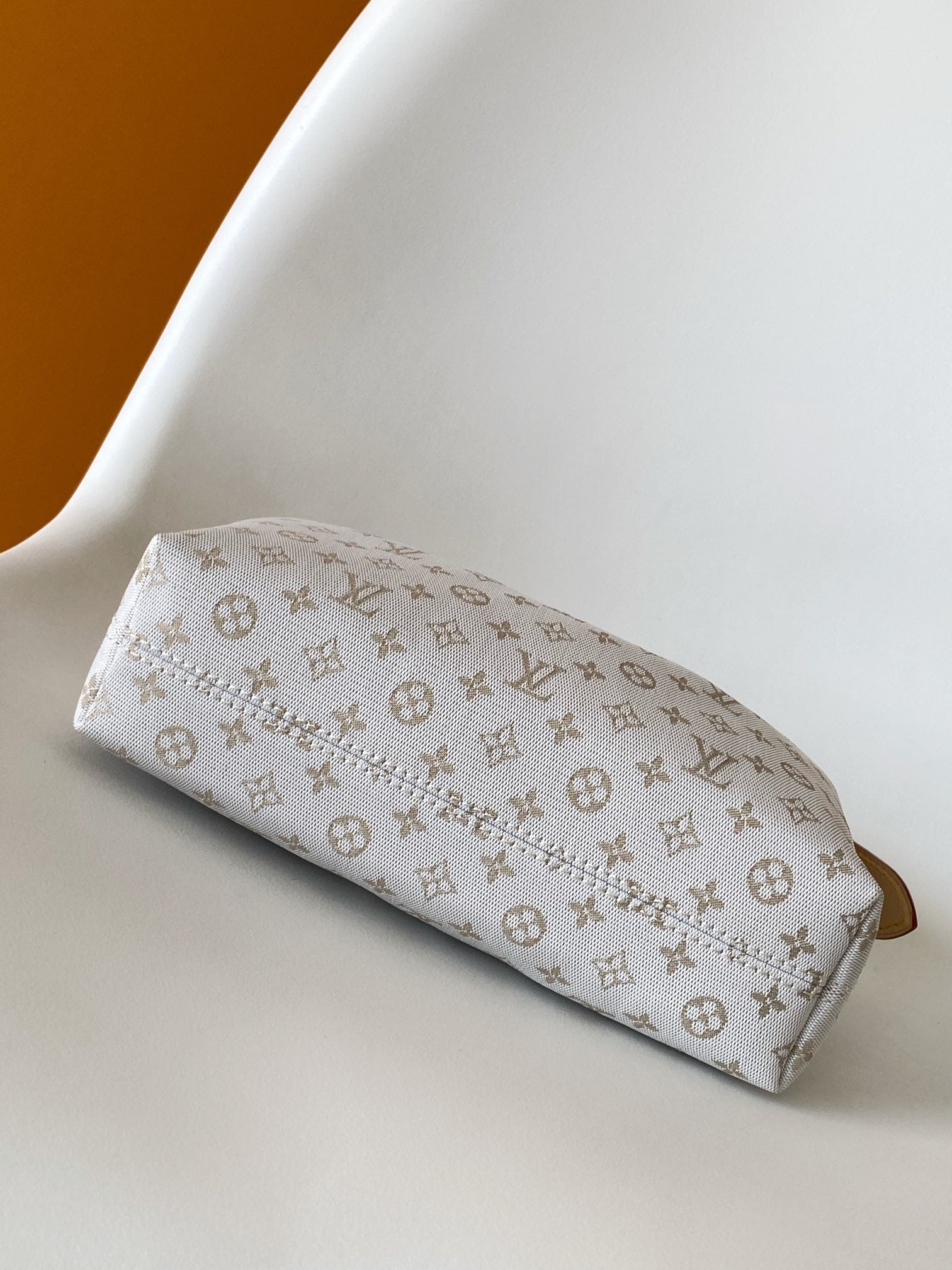 Louis Vuitton Monogram Idylle Croissant MM Shoulder Bag - Grey