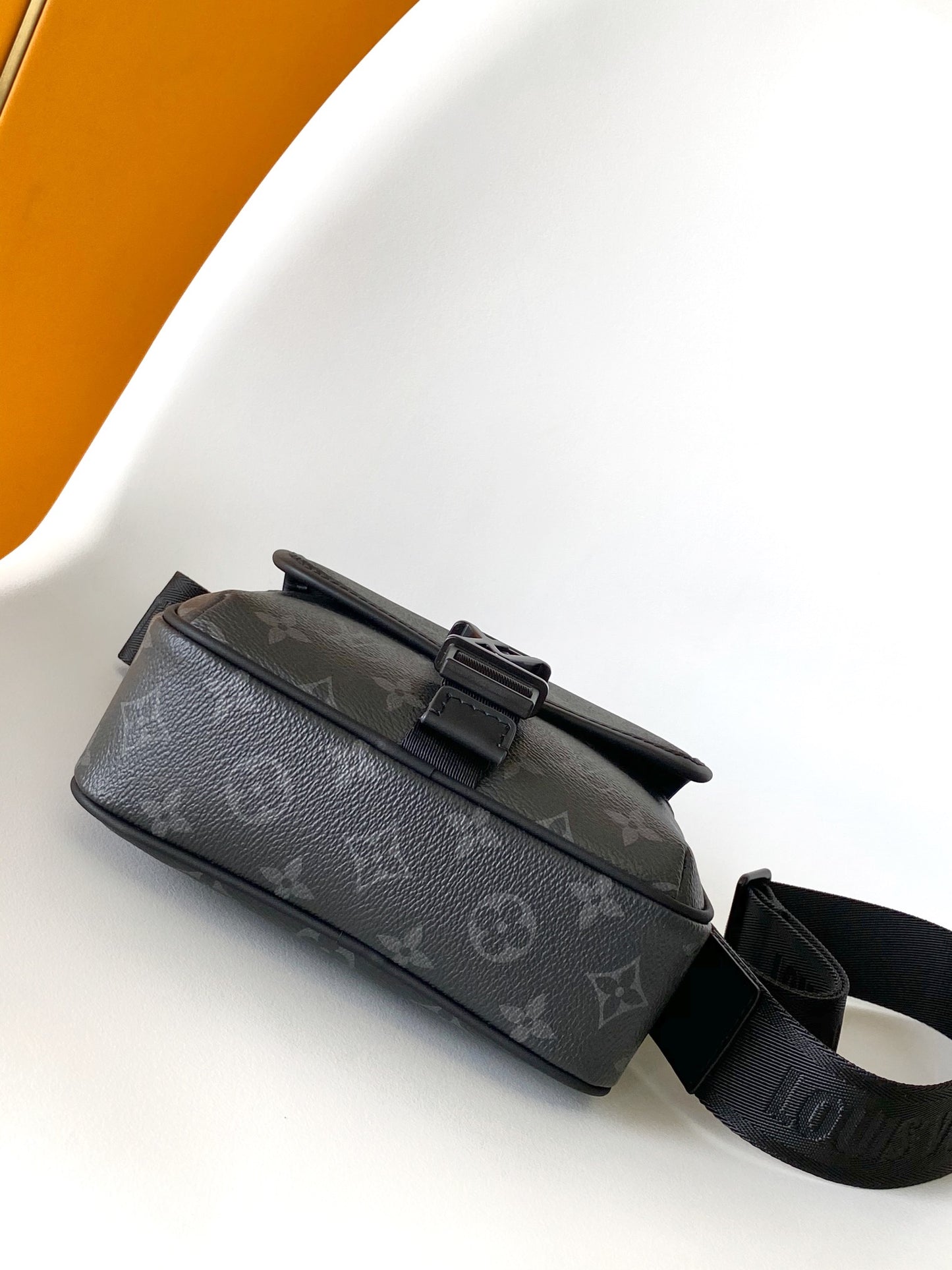 Louis Vuitton Men's Monogram Eclipse Outdoor Messenger Bag - Black
