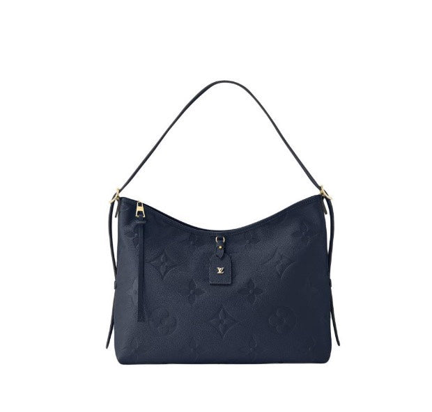 Louis Vuitton Bagatelle Monogram Empreinte Leather Shoulder Bag - Marine Blue