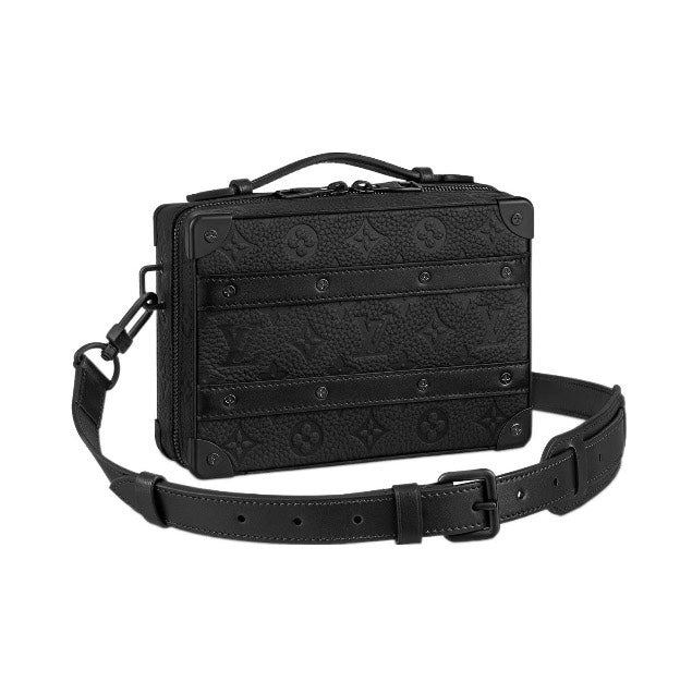 Louis Vuitton Soft Trunk Wallet Monogram Taurillon Leather Black