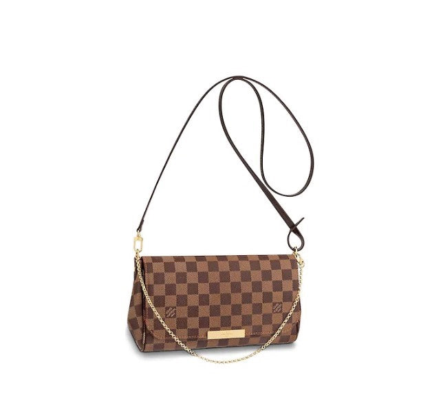 Louis Vuitton Favorite MM Damier Ebene Crossbody Bag